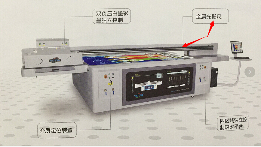 越達彩印萬能平板打印機